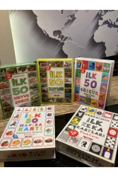 Ilk 50 Set ( Hayvan, Sebze Ve Meyve, Hafıza Kartı, Sözcük, Bebeğim Zeka) Set004 DY-SET04 - Diytoy