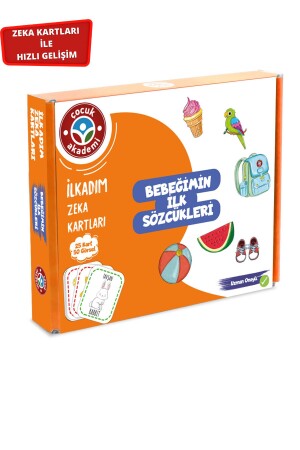 Ilk Adım Zeka Kartı Bebeğimin Ilk Sözcükleri - Çocuk Akademi