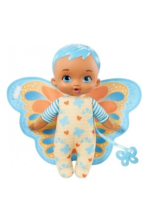Mein erstes Schmetterlingsbaby mit blauen Haaren 23 cm Hbh38 / Mein Gartenbaby - My Garden Baby
