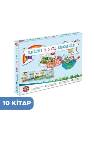 Ilkadım 2-3 Year Old Attention Set Children's Academy - Çocuk Akademi