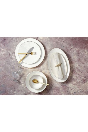 Illusion Gold 27-teiliges Tafelservice für 6 Personen 04alm007393 04ALM007393 - Porland