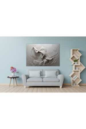 Illusion Wall Mural One Piece Cotton Canvas Painting KV-120 - Genel Markalar