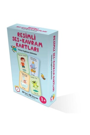 Illustrierte Sound-Konzeptkarten, Soundkarten, Soundimitationskarten Türkisch - Englisch SOUND-KONZEPTKARTEN - MERT BEBEK