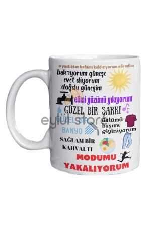 I'm Catching My Mood Funny Eylüldesign Special Design Bedruckte Tasse Tasse Lustige Tasse Custom105 - Genel Markalar