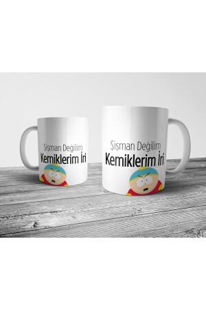 I'm Not Fat, My Bones Are Big Mug Glass Model 1 PIXKUPKSIS1 - Pixxa