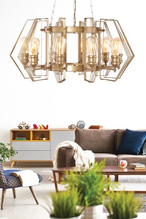 imera 10. Lu Round Antique Chandelier 200 020 0636 10 - Begüsa