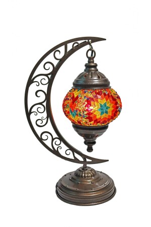 مصباح منظف الهلال الموسيقي - الشعلة IMHL10 - istanbulmosaiclamps