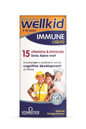 Immune Liquid 5021265248551 - Wellkid