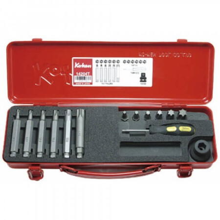 Impact bit set TORX KOKEN 14204T 1/2
