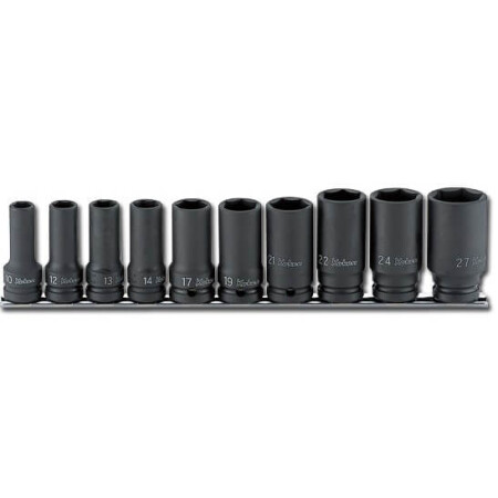 Impact hexagon long socket set KOKEN RS14301X 1/2
