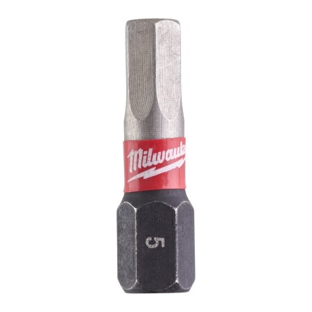 Impact screwdriver bit MILWAUKEE HEX5 25mm, 2pcs. - Milwaukee Accessories
