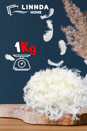 Imperial Goose Feather (1 Kg) - Linnda Home