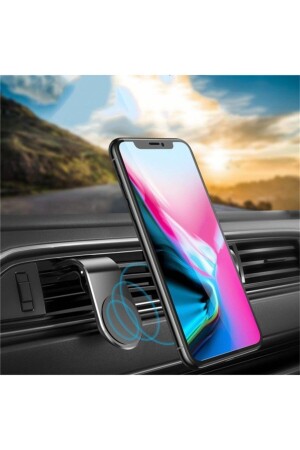 In-Car Magnetic Phone Holder Black Caspervia G3 Compatible Sun-223670786364 - pazariz