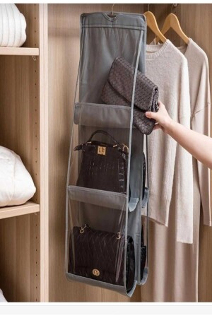 In-Closet Bag Shoe Organizer with Pocket - Betülce