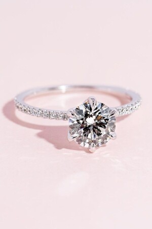 In Light Box-0. 75 Karat Solitärring - Crystal Diamond Zirconia