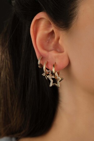 In Rechnung gestellte Ohrringe aus Stahl, die garantiert nicht verblassen - Jackferrero