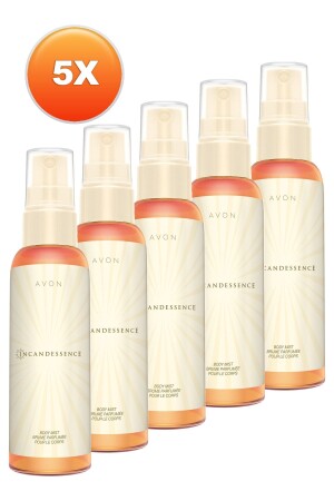 MNZ-Incandessence فترات جسم النساء 100 مللي Set من خمسة BODYMIST0004-5 - Avon