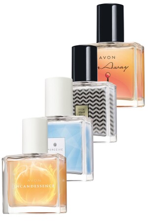 Incandessence Little Black Dress Far Away And Perceive Perfume Package - Avon