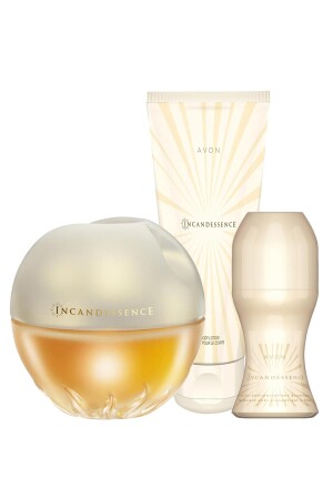 Incandessence Women's Perfume Body Lotion Rollon Triple Pack MPACK1169 - Avon