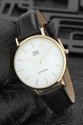 Ince Kasa Klasik Model Unisex Kol Saati CMGZ-Q978J - Q Q