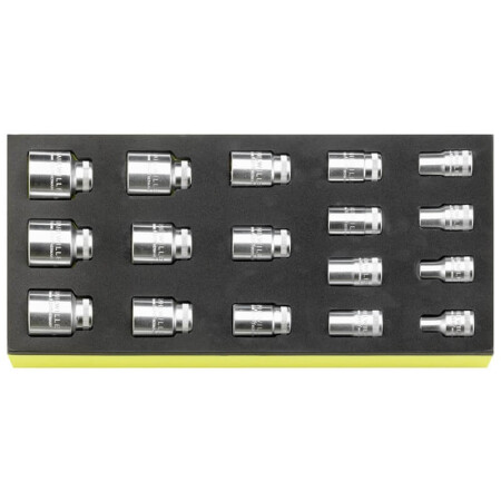 Inch socket set in case STAHLWILLE 1/2