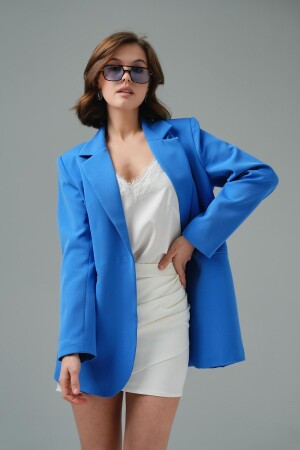 Indigo Blazer Jacket - Saade