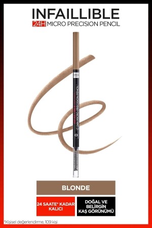 Infaillible 24H Micro Precision Augenbrauenstift – Blond - L'oreal Paris