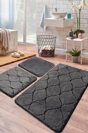 Infinitiy Anthracite 3-Piece Set WC Set 8682125935799 - Chilai Home