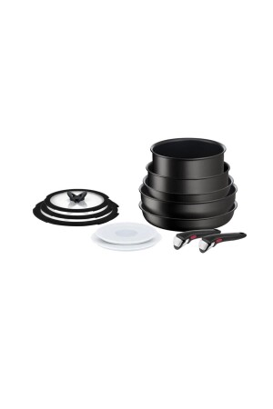 Ingenio Exception Titanium 6x Großes Set 12 Stück 24BF - TEFAL