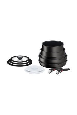 Ingenio Titanyum 6x Exception Büyük Tava Ve Tencere Seti 12 Parça - tfl235723752375 - TEFAL