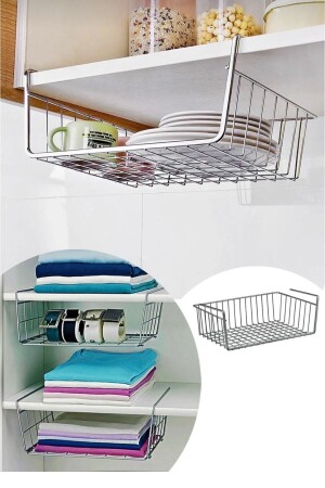 Inner Cabinet Organizer Basket - Palmiye Home