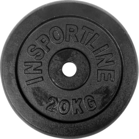 inSPORTline 30 mm 20 kg Çelik Halter Ağırlığı - inSPORTline