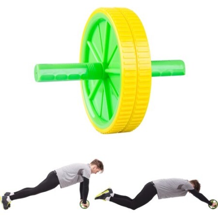 inSPORTline AR150 Karın Kasları Egzersiz Tekerleği (100 kg'a kadar) - inSPORTline