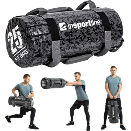 inSPORTline Fitbag Kamuflaj Desenli 25 kg Saplı Antrenman Çantası - inSPORTline