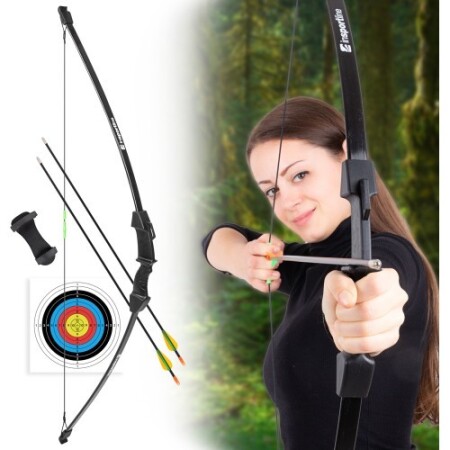inSPORTline Hizza 15 lbs Okçuluk Seti - Siyah - inSPORTline