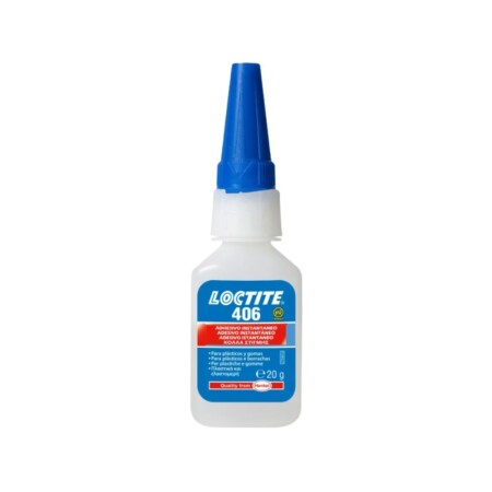 Instant adhesive for rubber and plastics LOCTITE 406 20g - Loctite