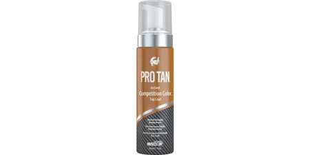 Instant Competition Color Top Coat, (Foam With Applicator) - 207 ml. - Pro Tan