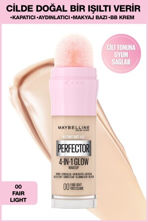 Instant Perfector Glow 4 Effects in 1 Foundation - 00 Fair Light 20 Ml - Maybelline New York
