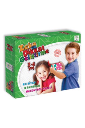 Intelligence and Attention Development Set for 3-6 Years Intelligence and Attention Development Set (3-6 Years) - Yükselen Zeka Yayınları