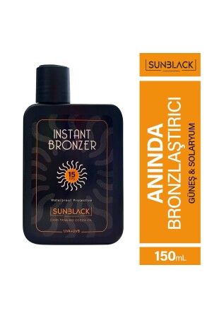 Intense Bronzing Oil 15 Spf 150ml SNB001 - SUNBLACK