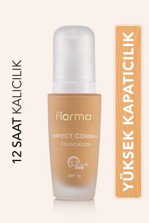 Intense Coverage Water Based Foundation (WARM UNDER TONE)-perfect Coverage Foundation-104 -8690604085927 - Flormar