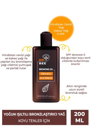 Intense Shimmer Bronzing Oil SPF 0 For Dark Skin DRB001AA - Dr.Bee