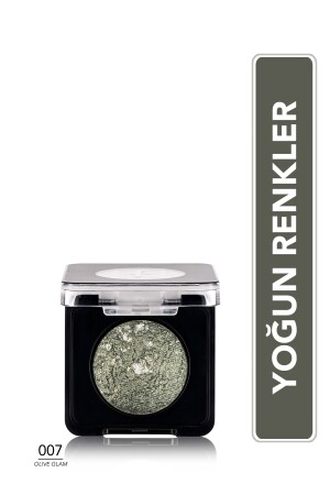 Intense Shimmer Eye Shadow (OLIVE GREEN) - Baked Eyeshadow - 007 Olive Glam - 8682536052467 0212042 - Flormar