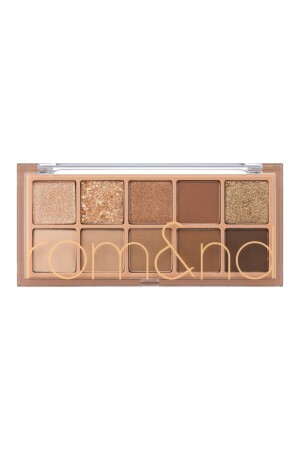 Intensely Pigmented Eyeshadow Palette with Matte, Shimmer and Glitter Better Than Palette - Mahogany Garden - Romand