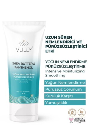 Intensiv feuchtigkeitsspendende, glättende Handcreme für trockene und empfindliche Haut, 75 ml - Vully