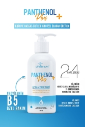 Intensiv feuchtigkeitsspendende und pflegende Hand-, Gesichts- und Körpercreme für trockene und empfindliche Haut. 250 ml Panthenol Plus 24 Stunden - Life Beauty