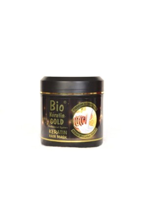 Intensiv reparierende Keratin-Haarpflegemaske 500 ml - Bio Keratin Gold