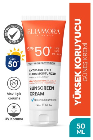 Intensive Anti-Blemish +50 SPF Sunscreen - Eliamora