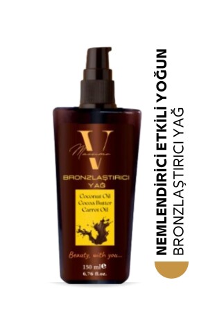 Intensive Bronzing Oil 150 ml ( CARROT,COCOA,COCONUT) 00033 - Valeria Massimo
