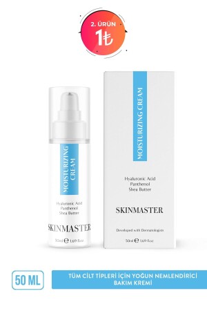 Intensive Moisturizing Care Cream for All Skin Types Ha 2%, Panthenol 5% + Shea Butter S0000016 - SkinMaster